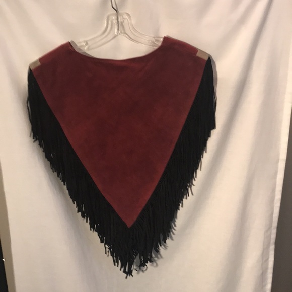 Genuine Leather beaded ladies size XL top - Picture 3 of 7